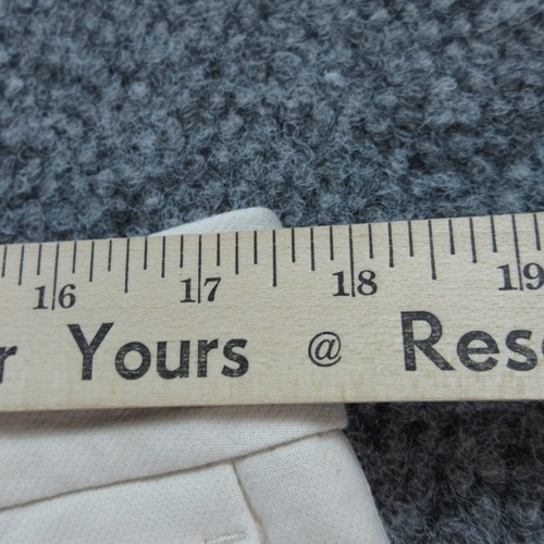 Ann Taylor Pants Womens 12 Beige Off White Signature Straight Chino 34x25* - Picture 8 of 21