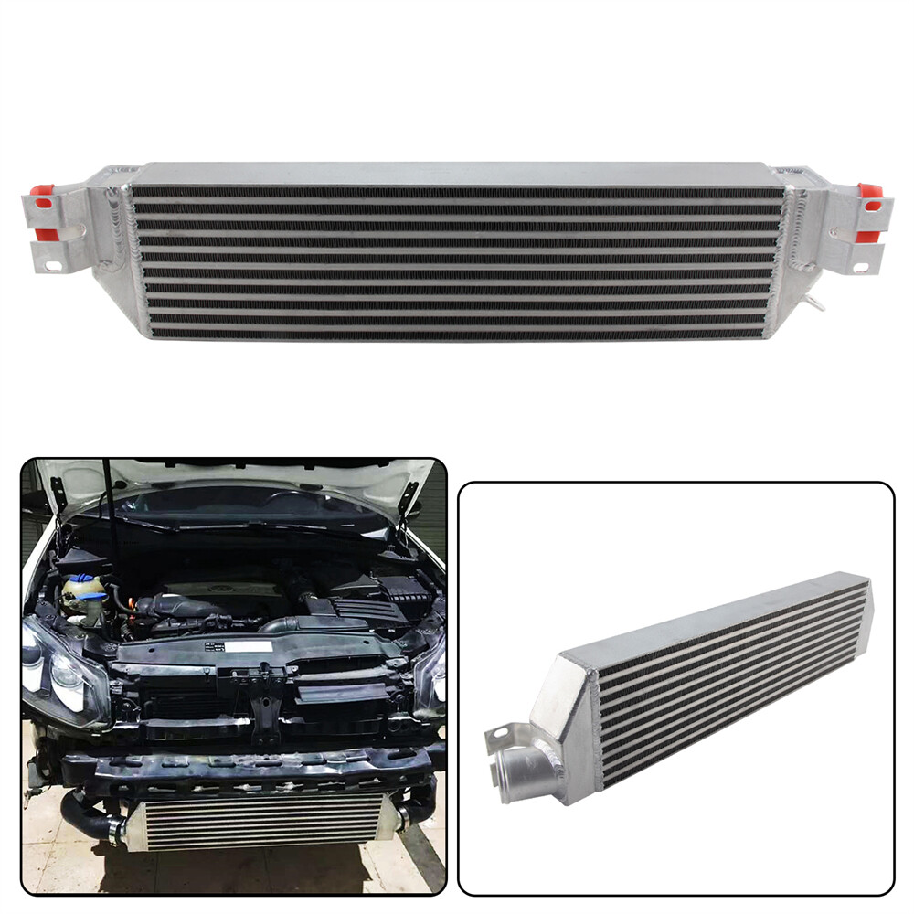 Upgrade Twin Intercooler for VW Jetta Golf GTI GLI MK5 MK6 Audi A3 2.0