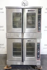GARLAND DOUBLE STACK NATURAL GAS CONVECTION OVEN MODEL MCO-GS-20-S