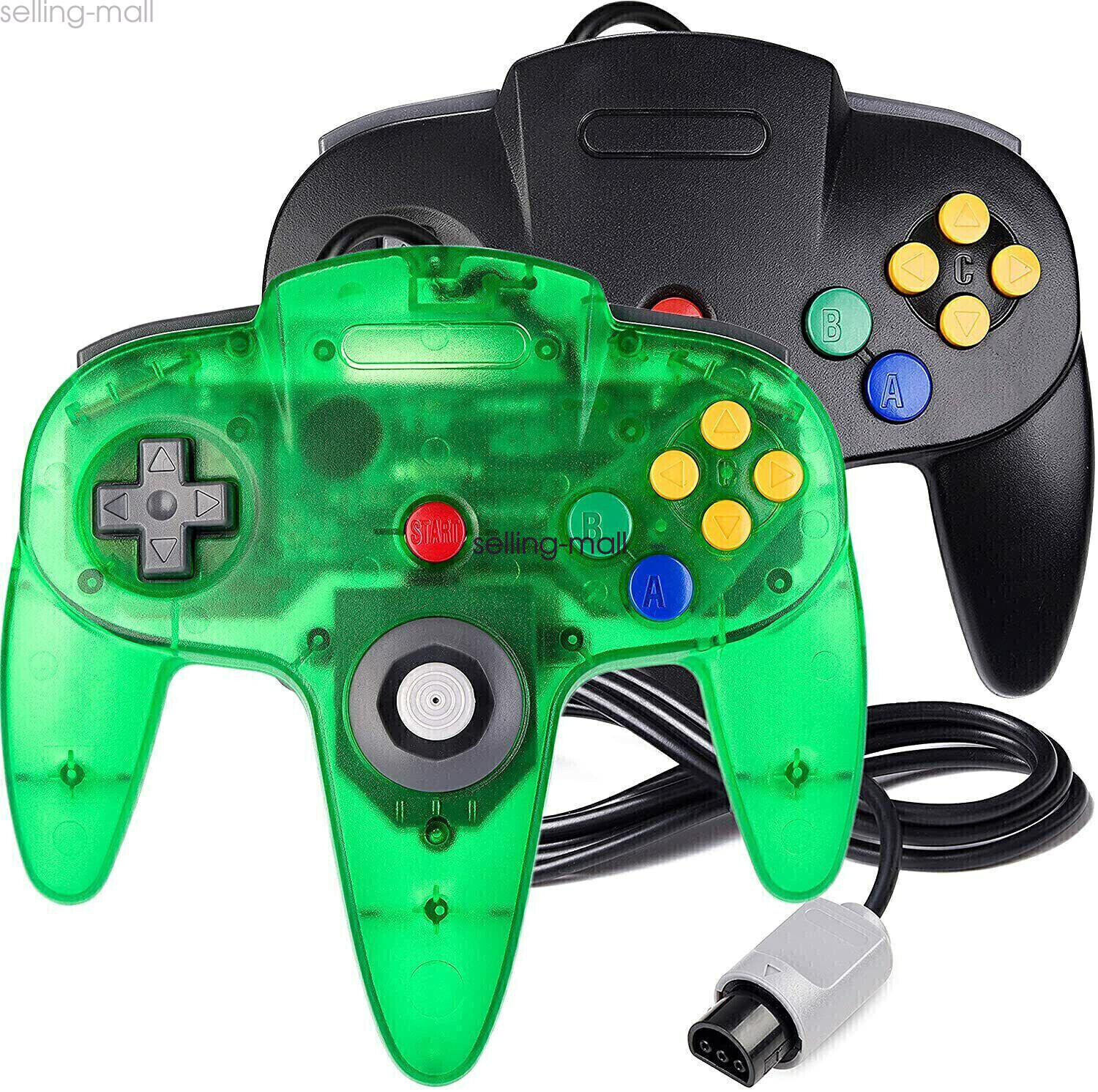 Clear Green + Black