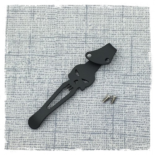 Black Titanium Deep Carry Pocket Clip For Kershaw Blur Kershaw Leek Shallot - 第 2/12 張圖片