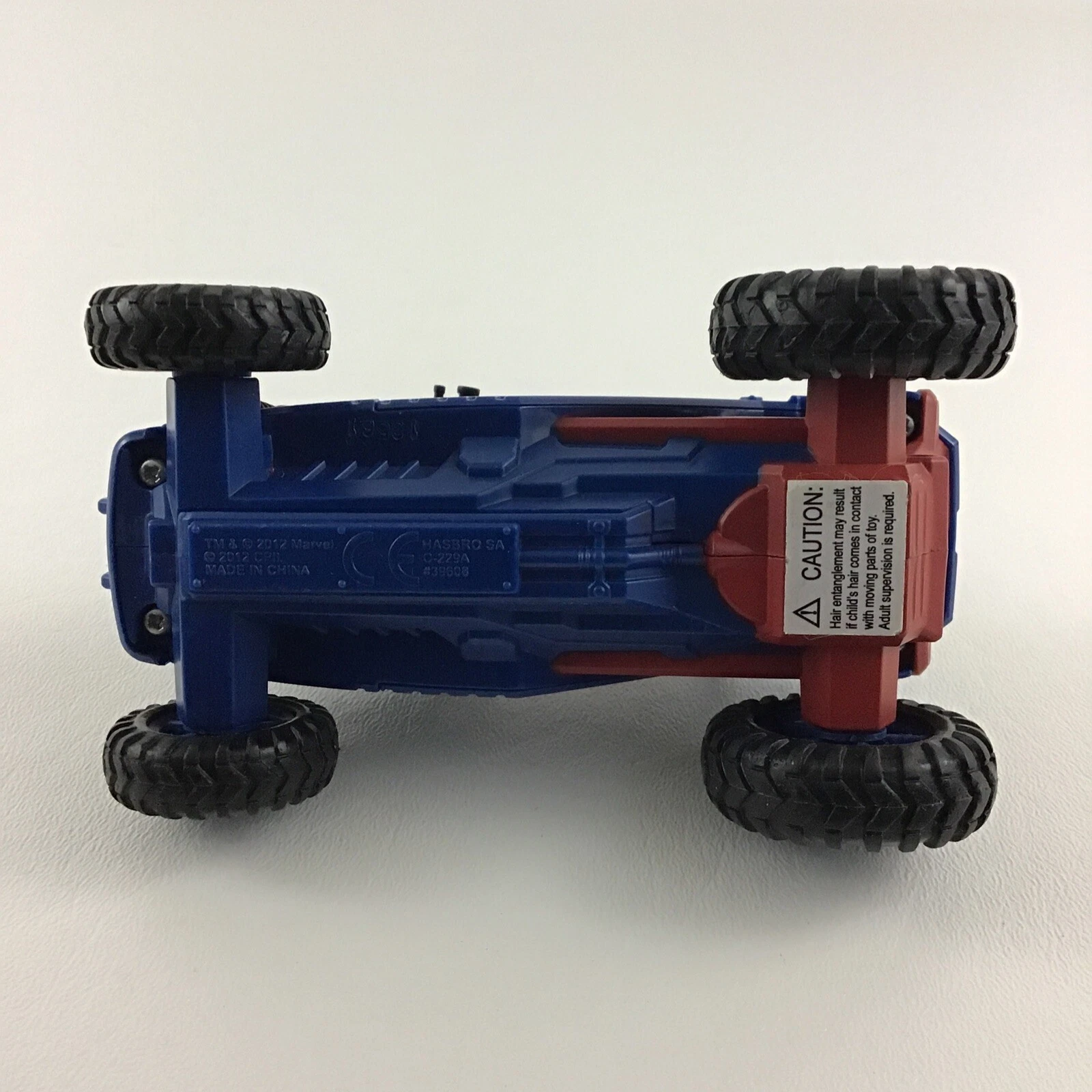 hasbro boneco carro marvel spider-man zoom n go turbo cruise fricção 2012 