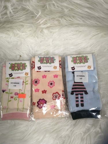 Kids LEG WARMERS,3 Pair/pak - Picture 2 of 2