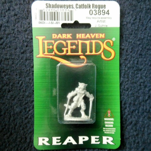 Reaper Dark Heaven Legends 03894 Shadoweyes Catfolk Rogue Female Thief ...