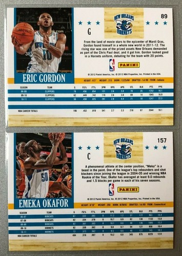 2011-12 NBA Hoops New Orleans Hornets 12-card lot ft. Terrico White AUTO - Picture 6 of 11