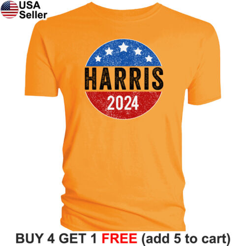 T-Shirt Kamala Harris Wahlkampf 24 politisch für den Präsidenten 2024 BKH04 - Bild 20 von 20