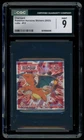 CGC 9 MINT Pokemon Japanese Charizard #12 Horizons Lotte Sticker