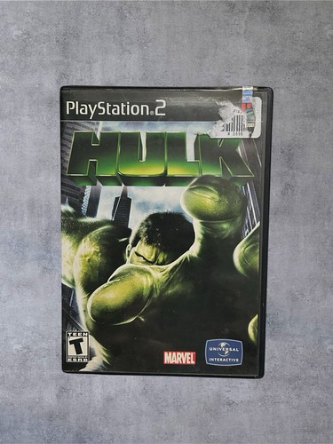 Hulk (Sony PlayStation 2, 2003) Video Game CIBComplete PS2 Game Tested Works - Picture 1 of 4