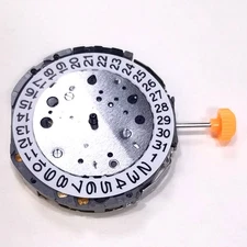 Quartz Movement 6 Hands Date at 3 Replacement For Japan Miyota JS16 Parts p