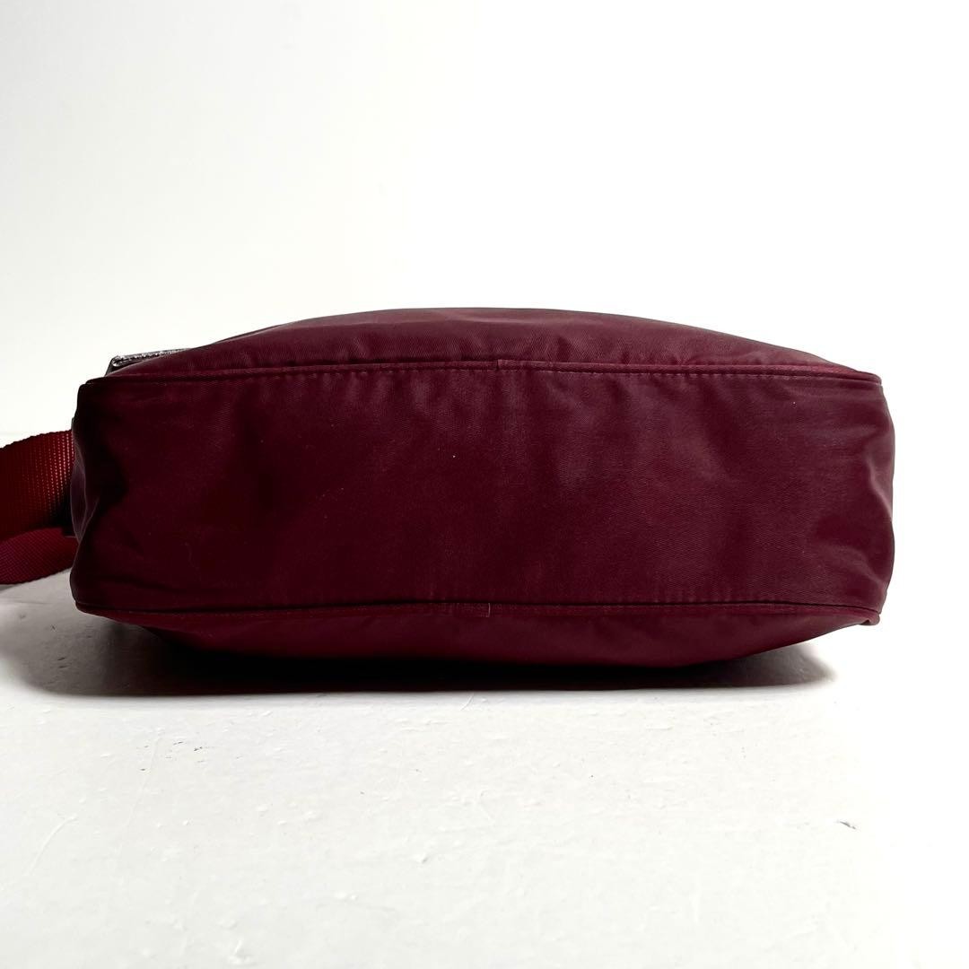 Prada Camera Bag Crossbody Red Used Authentic — image 6