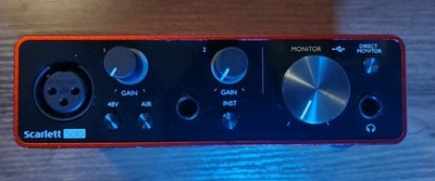 Focusrite Scarlett Solo [3rd Gen] 2-in/2-out USB Audio Interface