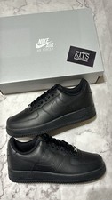 Nike Air Force 1 Black Brand New With Box Size 7 - FREE NEXT DAY UK DELIVERY