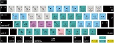 MMDW Avid Pro Tools Shortcut Hotkeys Silicone Keyboard Cover Skin for MacBook P