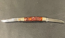 Vintage Cattaraugus 2 Blade Knife KCC CM-15--ATS-34