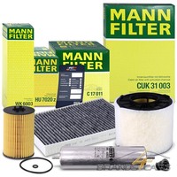 Mann Inspektionspaket FÜR Audi A4 B9 8W A5 F5 Q5 FY 35 40 2.0 TDI BJ AB 2016