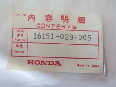 #ad #ad NEW Genuine OEM Honda Jet Needle 16151 028 005 $9.99