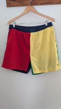 Polo Sport Ralph Lauren Swim Trunks Men's XL Color block Yacht Beach Pool #92