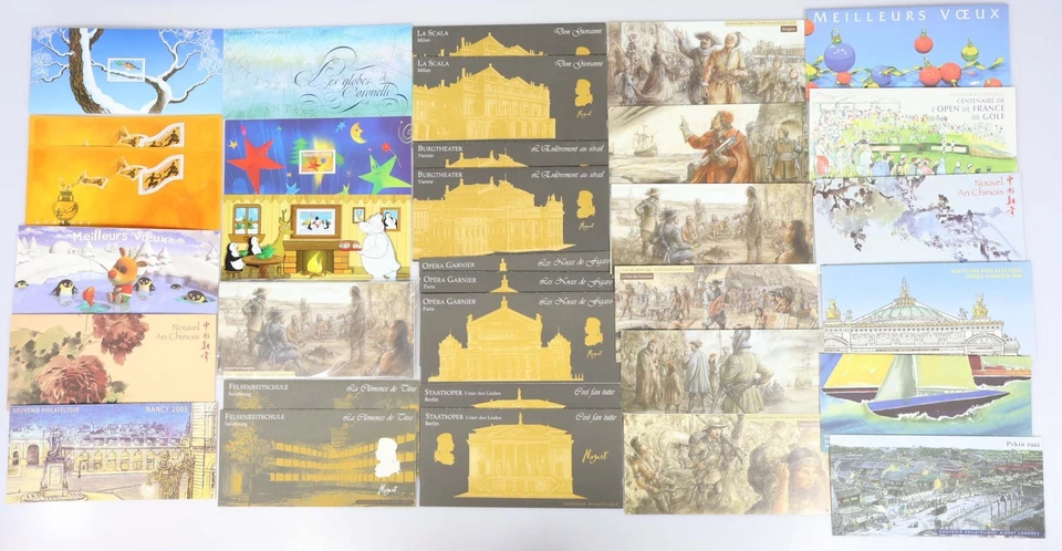 FRANCE, LOT DE 100 BLOCS SOUVENIRS, TIMBRES NEUFS** DE TRÈS BONNE QUALITÉ - Photo 2/4