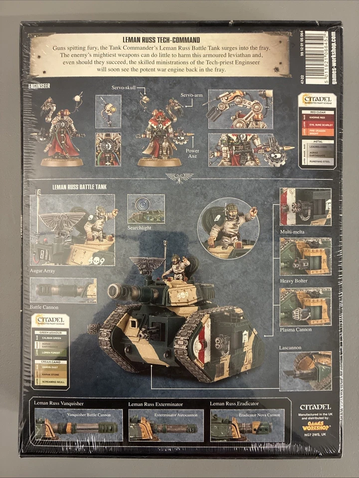 Warhammer 40k Guardia Imperial Ejército Lote NUEVO Sellado Juegos Taller ¡ENVÍO GRATUITO! Foto 3 de 4