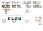 Sweden 4 FDC Nobel Prize Fairy Tales Lighthouse Hjalmar Soderberg 1969 Stamps