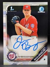 2019 Bowman Chrome James Bourque Prospect Auto - Washington Nationals