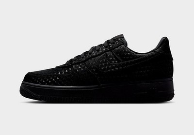 Nike Air Force 1 (2026) Valentines Day Triple Black Women's Size