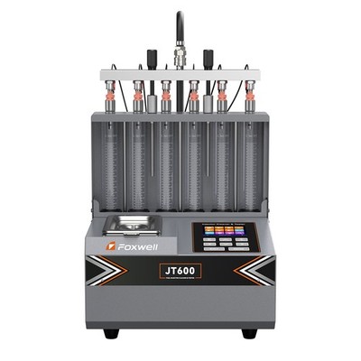 FOXWELL JT600 GDI EFI Fuel Injector Cleaner Tester Ultrasonic Cleaning Machine