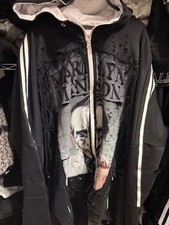 Marilyn Manson Hooded Hoodie Damaged