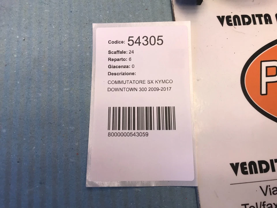 Commutatore devioluci sinistro Kymco Downtown 300 2009-2017 - Immagine 3 di 3