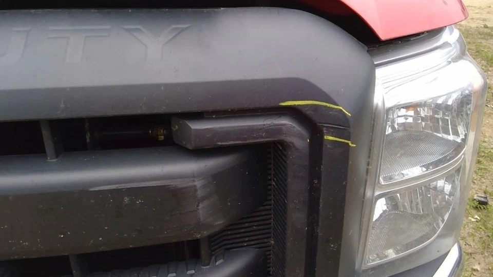 (LOCAL PICKUP ONLY) Windshield Glass Super Duty Logo XL Fits 11-16 FORD F250SD P Foto 3 de 4