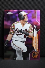 2020 Topps Chrome - Anthony Santander #130 Pink Refractor Orioles
