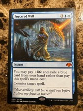 FORCE OF WILL Magic MTG Dominaria Remastered
