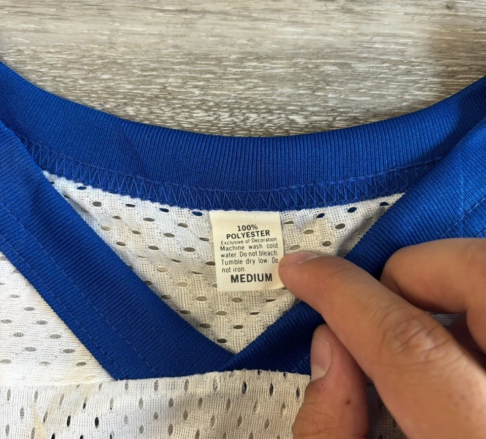 Camiseta deportiva de hockey Mike Bossy vintage de los NY Islanders de la década de 1980 #22 talla mediana Foto 3 de 4