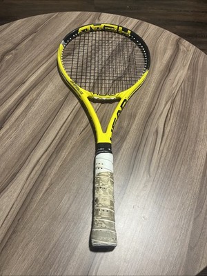 Head Extreme MP YouTek 2010 Tennis Racket; Yellow, 100 sq in 4 1/2