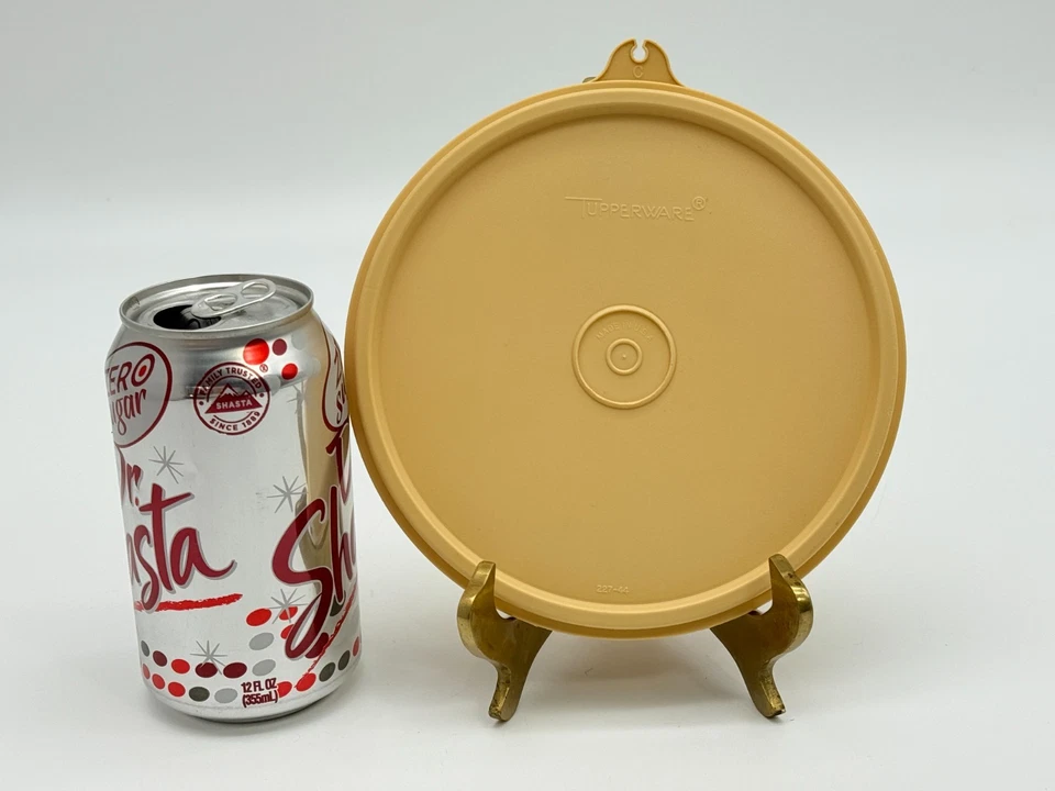 Tapa de repuesto Tan Tupperware 6" #227 para contenedores 155 1405 264 234 1842 227G Foto 2 de 3