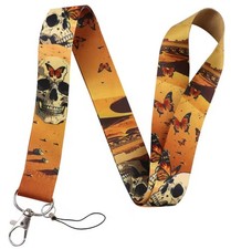 Skulls Skull Skeleton Skeletons Remains Bones Dead Desert Stranded Sand Lanyard