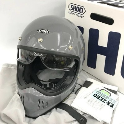 SHOEI EX-ZERO Basalt Gray XL Full Face Motorcycle Helmet Brand New Made in Japan