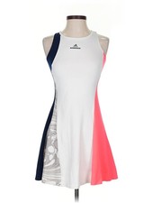 Adidas Stella McCartney Women White Casual Dress XS
