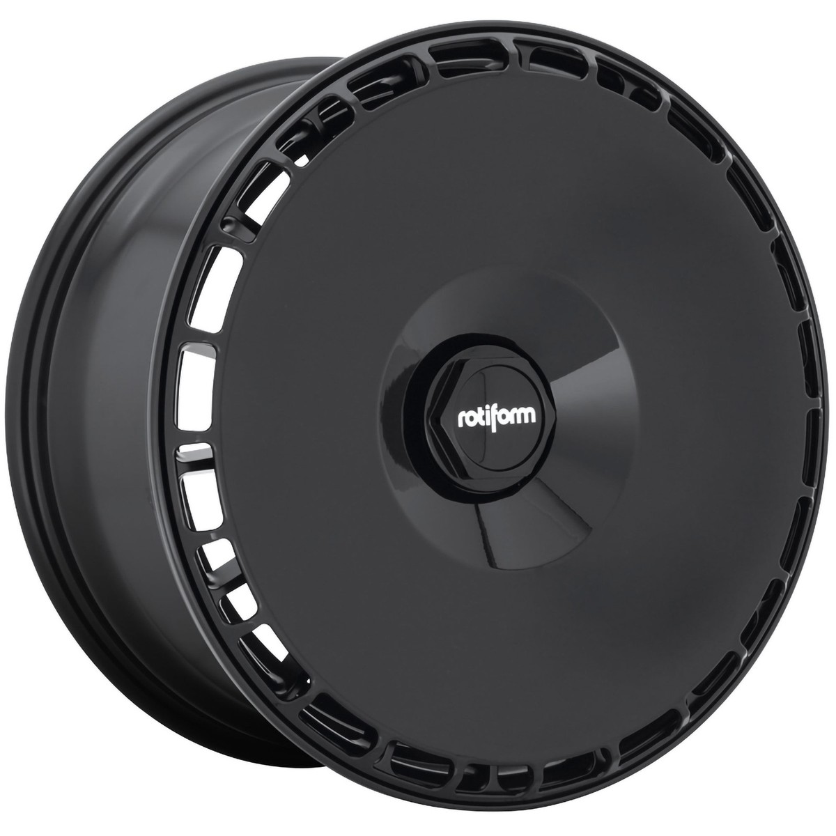 Rotiform AeroDisc, 18 Inch Black - Wheel Cover / To Fit LAS-R