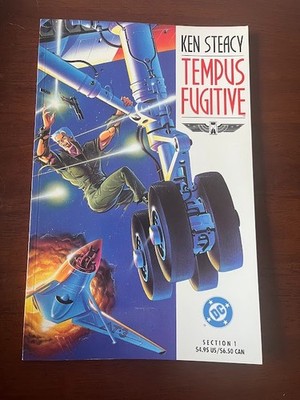 TEMPUS FUGITIVE # 1 NM DC COMICS 1990 KEN STEACY