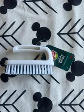 Small Utility Brush, Dish Scrub Brush with Handle for Hand & Nail Brush