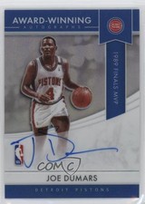 2020-21 Panini Mosaic Award Winning Auto Joe Dumars #AW-JOE Auto HOF 1fm9