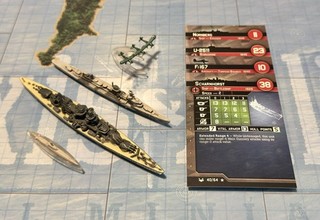 Axis & Allies War At Sea Scharnhorst Collection