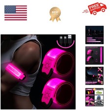 LED Armband Rechargeable for Running2 Pack, Running Lights for Runners, Runni...