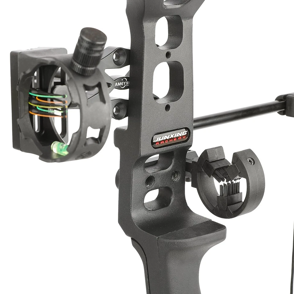 20-70lb Compoundbogen Set Jagdbogen Bogenschießen Klingenpfeilspitzen Sportbogen - Bild 4 von 4