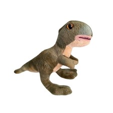 The Petting Zoo Dinosaur Plush Toy Raptor Velociraptor Stuffed Animal 8"