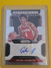 2021 22 Prizm Basketball Jalen Johnson Rc Sensational Signatures