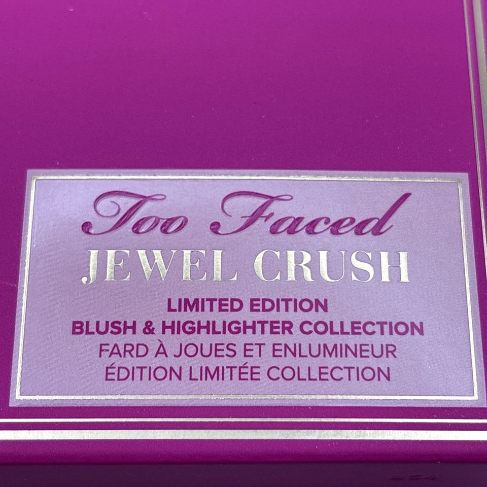NIB! Too Faced Limited Edition Jewel Crush Blush & Highlight Collection Palette - Image 2 of 4