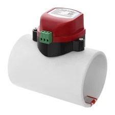 Plastic Air Damper Valve HVAC Electric Air Duct Motorized Damper For Ventilation