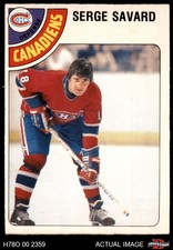 1978 O-Pee-Chee #190 Serge Savard Canadiens HOF 4 - VG/EX